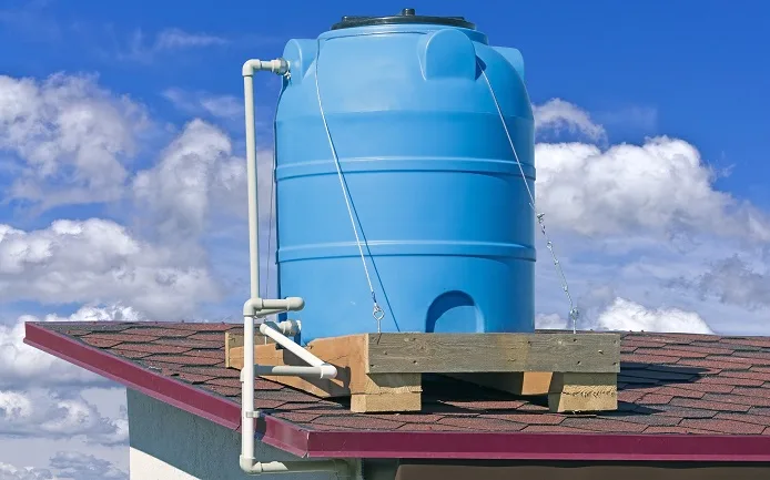 Water Tank on Roof GIF