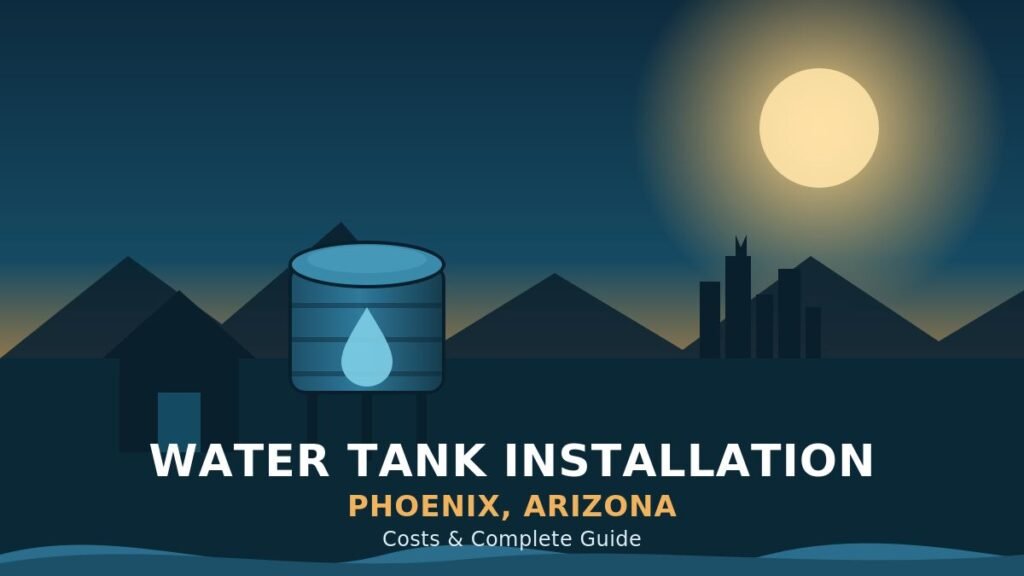 Water Tank Installation Phoenix: Cost & What to Know