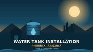 Water tank installation Phoenix