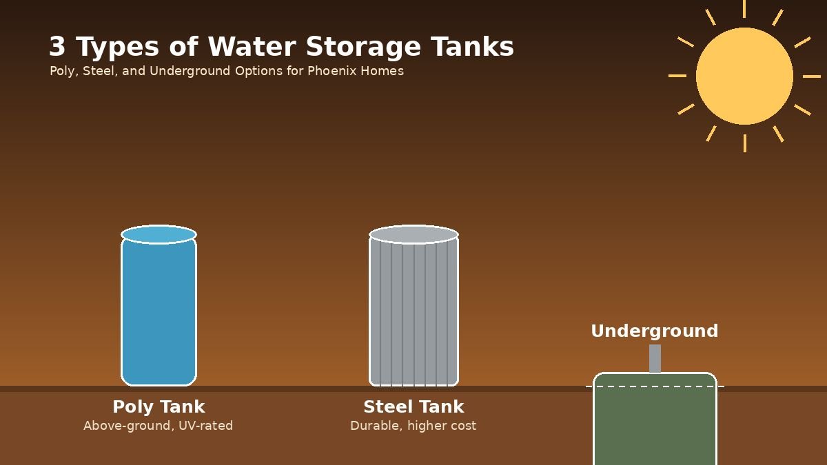 water storage tanks Phoenix